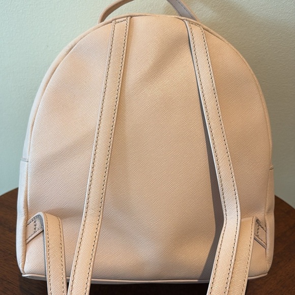 Kate Spade  jalapeño cactus appliqué backpack  Saffiano Leather beige red purple main image 12